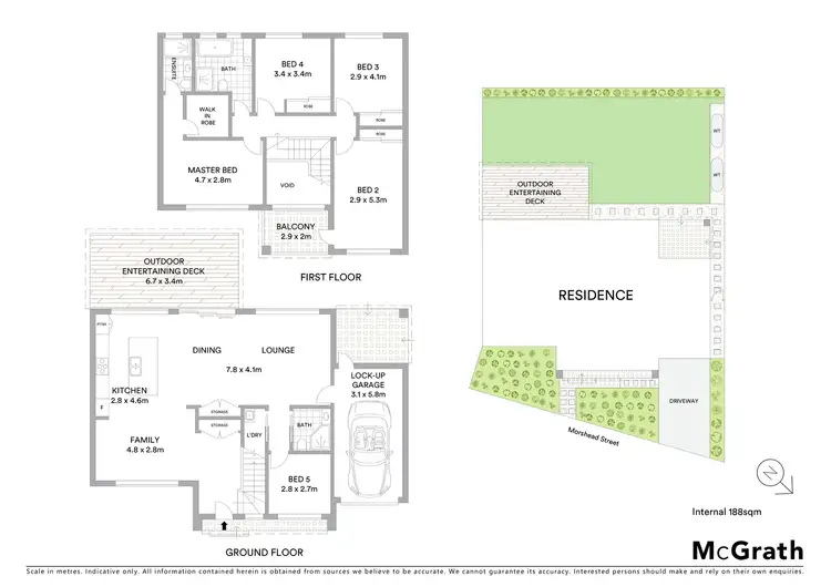 Floorplan of Homely semi-detached listing, 42A Donald Street, North Ryde NSW 2113