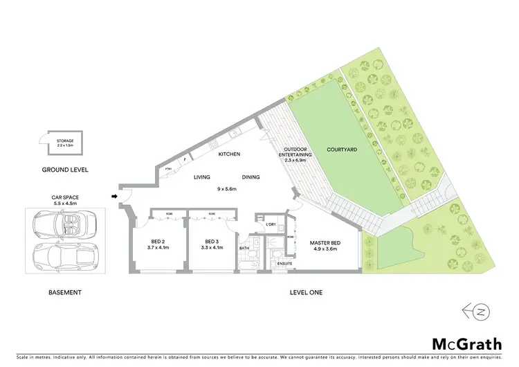 Floorplan of Homely apartment listing, 4/289 Blaxland Road, Ryde NSW 2112