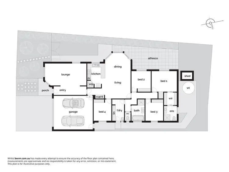 Floorplan of Homely house listing, 8 Bott Crescent, Casey ACT 2913