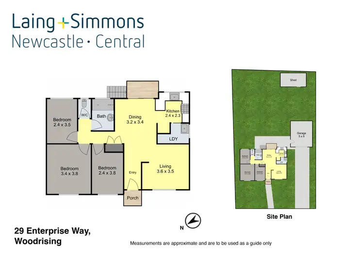 Floorplan of Homely house listing, 29 Enterprise Way, Woodrising NSW 2284