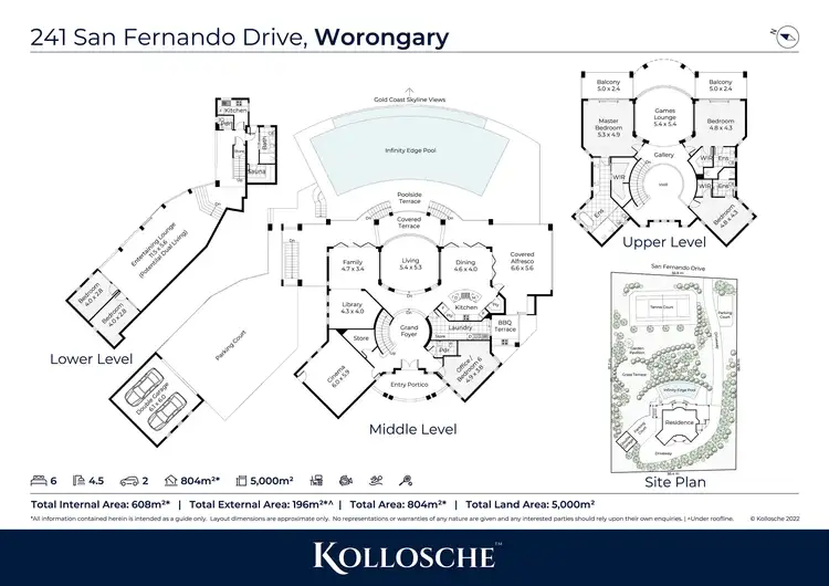 Floorplan of Homely house listing, 241 San Fernando Drive, Worongary QLD 4213