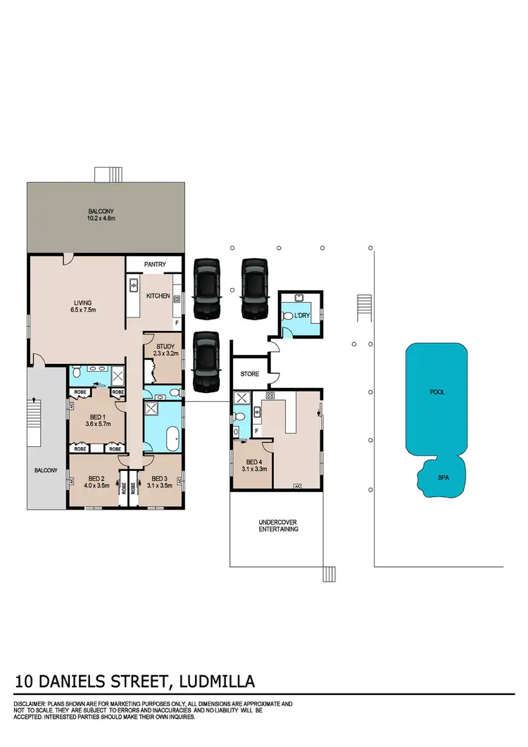 Floorplan of Homely house listing, 10 Daniels Street, Ludmilla NT 820