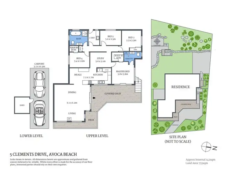 Floorplan of Homely house listing, 5 Clements Drive, Avoca Beach NSW 2251