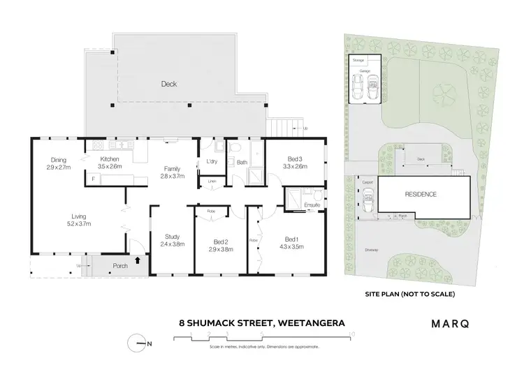 Floorplan of Homely house listing, 8 Shumack Street, Weetangera ACT 2614