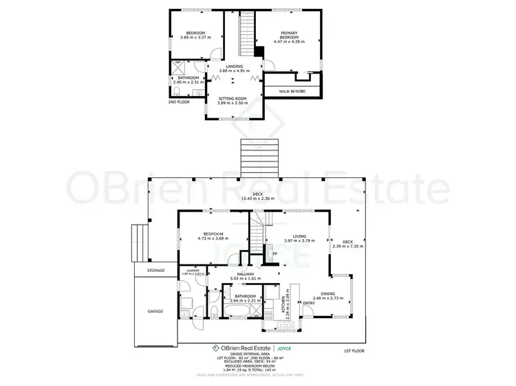 Floorplan of Homely house listing, 38 MacKay Lane, Everton VIC 3678