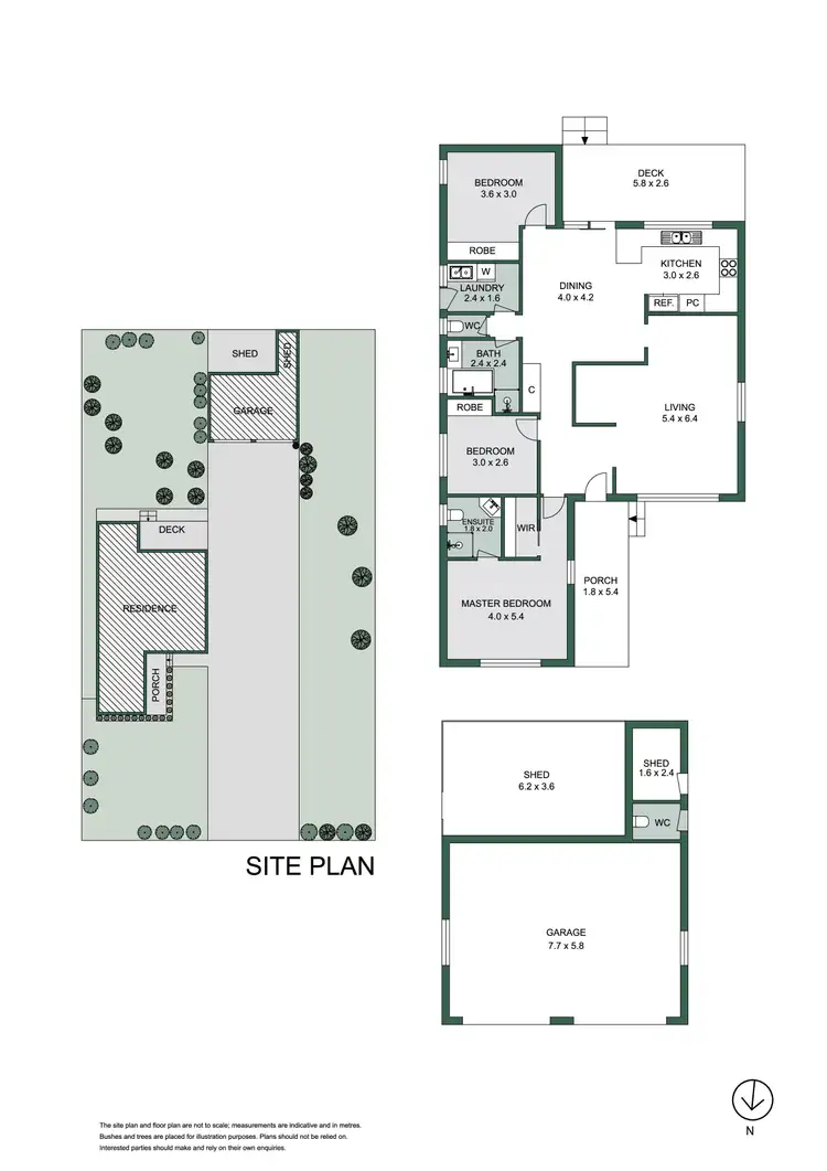Floorplan of Homely house listing, 6 Victoria Crescent, Safety Beach VIC 3936