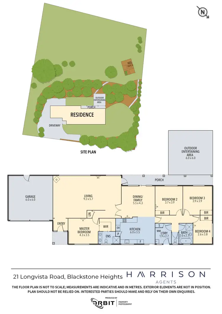 Floorplan of Homely house listing, 21 Longvista Road, Blackstone Heights TAS 7250