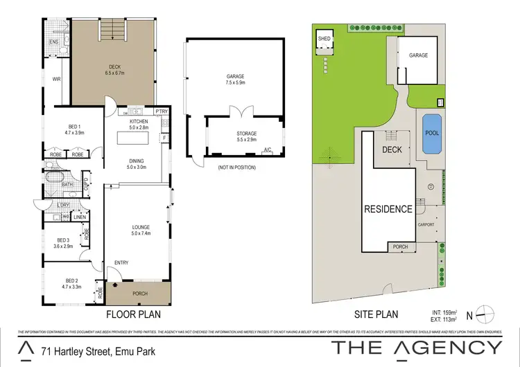 Floorplan of Homely house listing, 71 Hartley Street, Emu Park QLD 4710