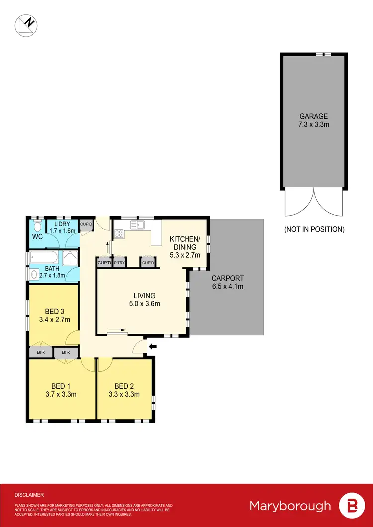 Floorplan of Homely house listing, 40 Biltons Lane, Talbot VIC 3371