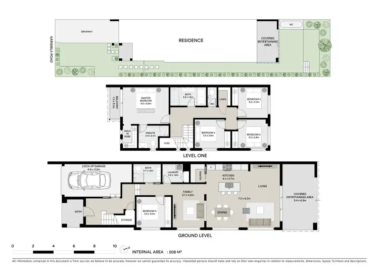 Floorplan of Homely semi-detached listing, 155A Karimbla Road, Miranda NSW 2228