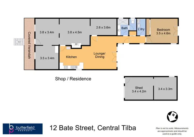Floorplan of Homely house listing, 12 Bate Street, Central Tilba NSW 2546