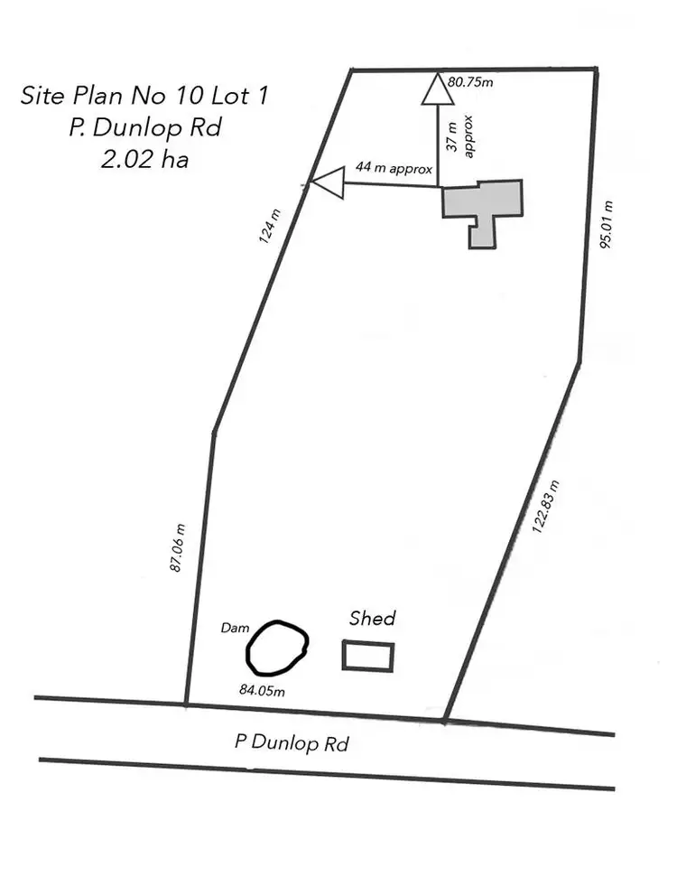 Floorplan of Homely rural property listing, 10 P. Dunlops Road, Tarwin Lower VIC 3956
