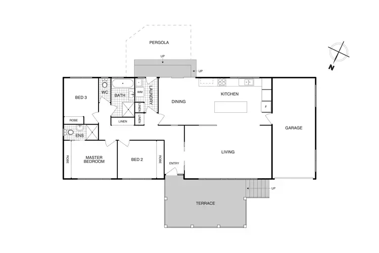 Floorplan of Homely house listing, 10 Trickett Street, Holt ACT 2615