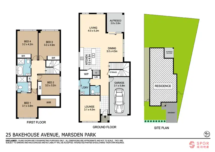 Floorplan of Homely house listing, 25 Bakehouse Avenue, Marsden Park NSW 2765