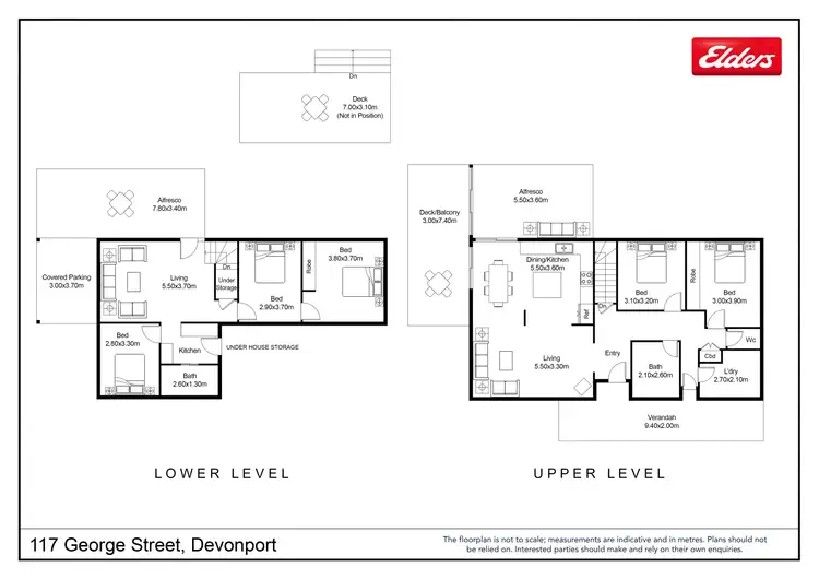 Floorplan of Homely house listing, 117 George Street, Devonport TAS 7310