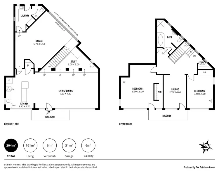 Floorplan of Homely unit listing, 1/35 Harvey Terrace, Glenelg North SA 5045