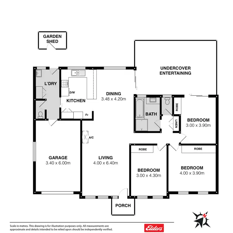 Floorplan of Homely house listing, 3 Carlyle Street, Victor Harbor SA 5211