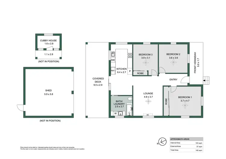 Floorplan of Homely house listing, 10 Long Street, Cessnock NSW 2325