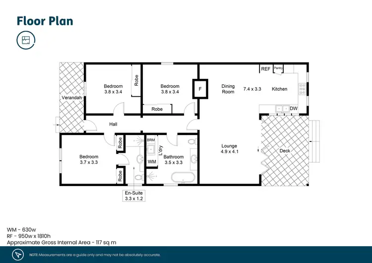 Floorplan of Homely house listing, 32 Roxburgh Street, Lorn NSW 2320