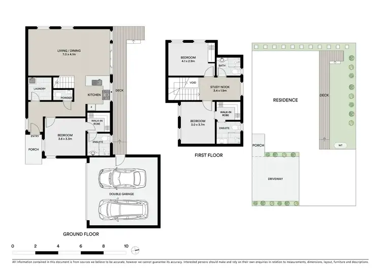 Floorplan of Homely townhouse listing, 3/4 Gilbert Street, Mont Albert VIC 3127