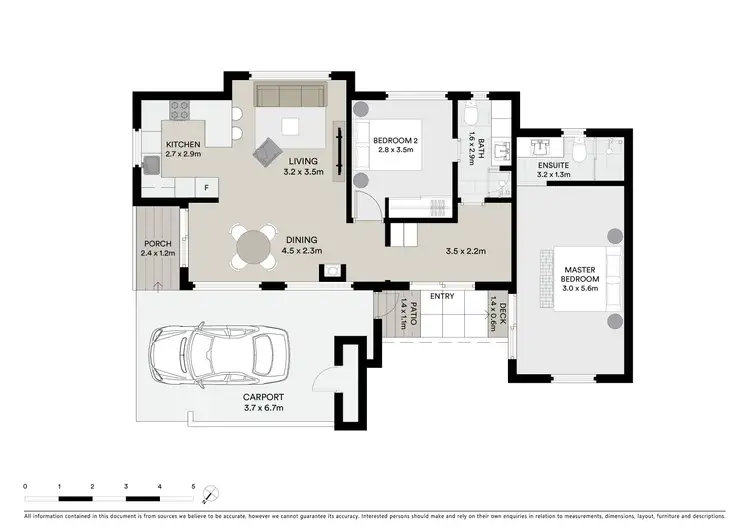 Floorplan of Homely villa listing, 1/45 Old Coast Road, Nambucca Heads NSW 2448