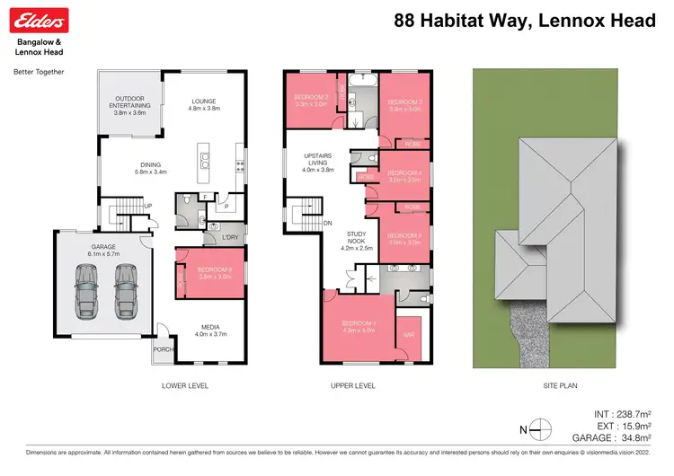Floorplan of Homely house listing, 88 Habitat Way, Lennox Head NSW 2478