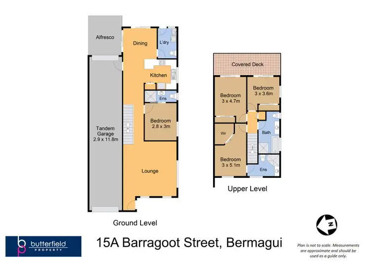 Floorplan of Homely semi-detached listing, 15A Barragoot Street, Bermagui NSW 2546