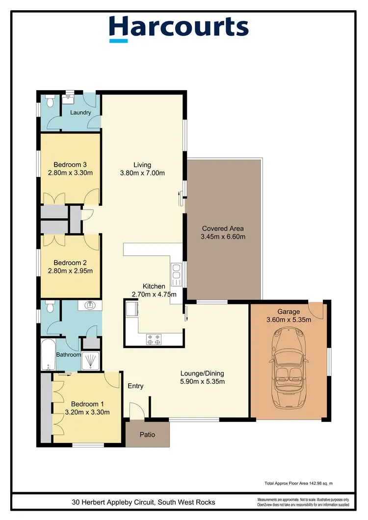 Floorplan of Homely house listing, 30 Herbert Appleby Circuit, South West Rocks NSW 2431