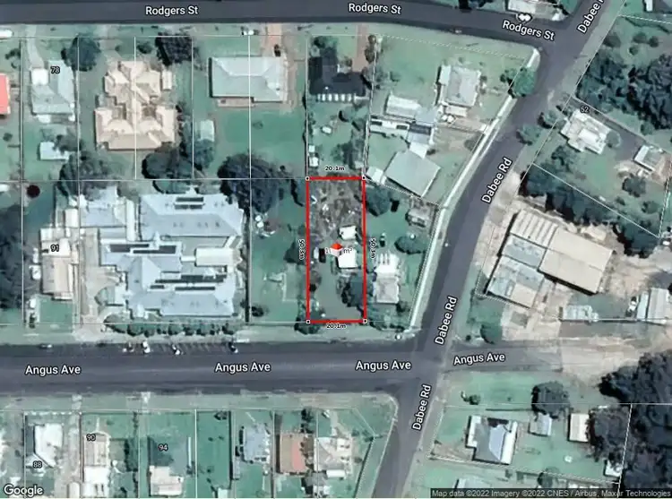 Floorplan of Homely land listing, 101 Angus Avenue, Kandos NSW 2848