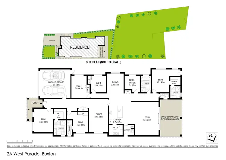 Floorplan of Homely house listing, 2a West Parade, Buxton NSW 2571