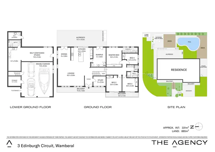 Floorplan of Homely house listing, 3 Edinburgh Circuit, Wamberal NSW 2260