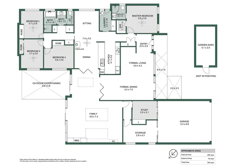 Floorplan of Homely house listing, 6 Ragan Close, Adamstown Heights NSW 2289