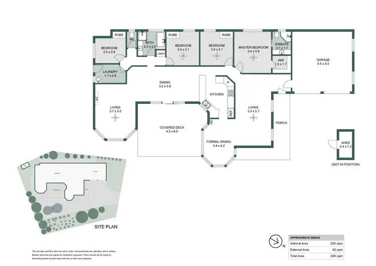 Floorplan of Homely house listing, 1 Brantwood Close, Lakelands NSW 2282