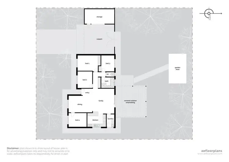 Floorplan of Homely house listing, 4 Sloane Place, Florey ACT 2615