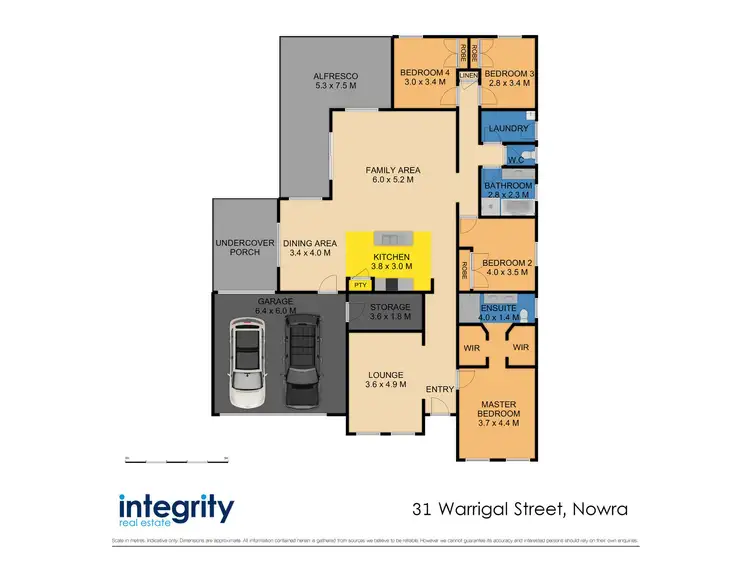 Floorplan of Homely house listing, 31 Warrigal Street, Nowra NSW 2541