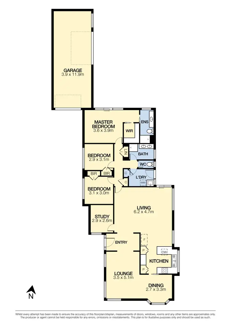 Floorplan of Homely house listing, 10 Laverock Court, Taylors Lakes VIC 3038