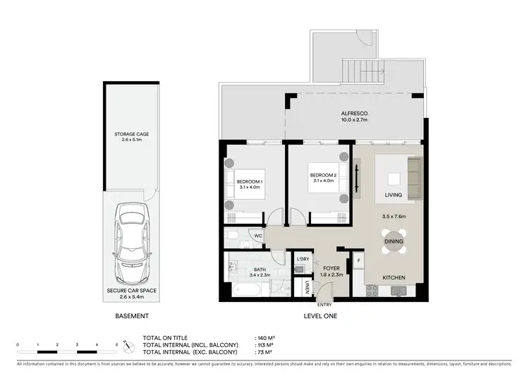 Floorplan of Homely apartment listing, 112/6 Baywater Drive, Wentworth Point NSW 2127