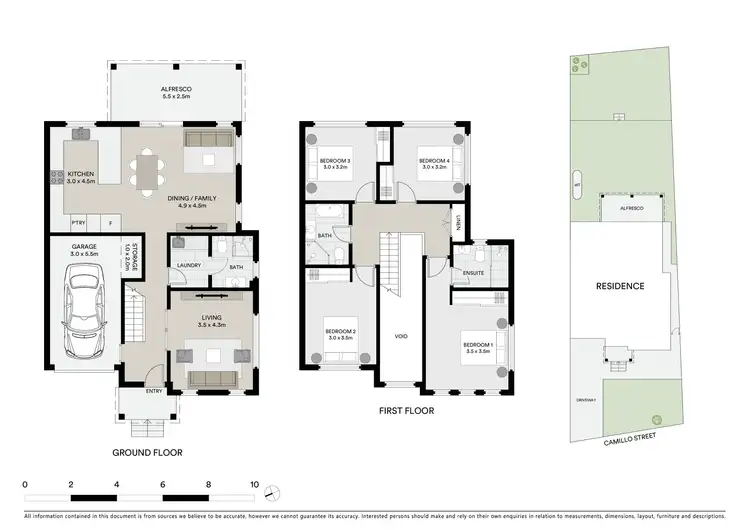 Floorplan of Homely semi-detached listing, 21A Camillo Street, Pendle Hill NSW 2145