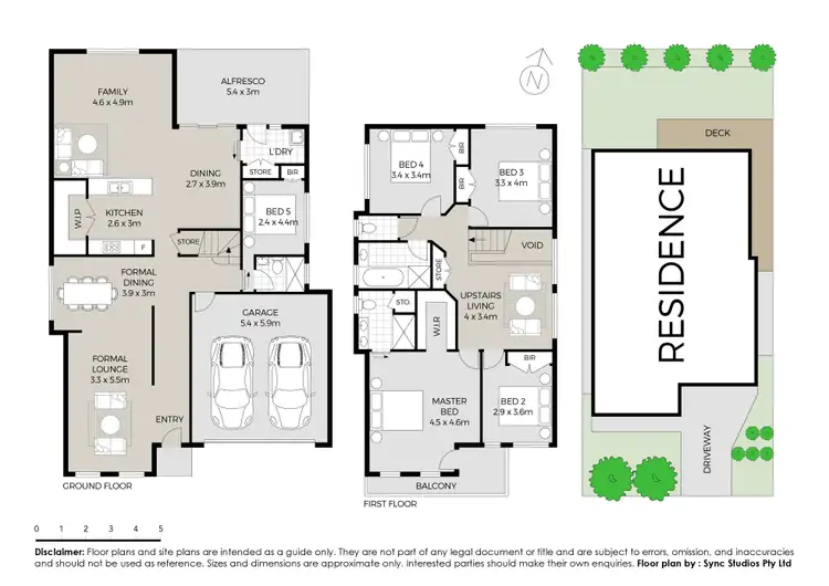 Floorplan of Homely house listing, 3 Barkala Street, The Ponds NSW 2769