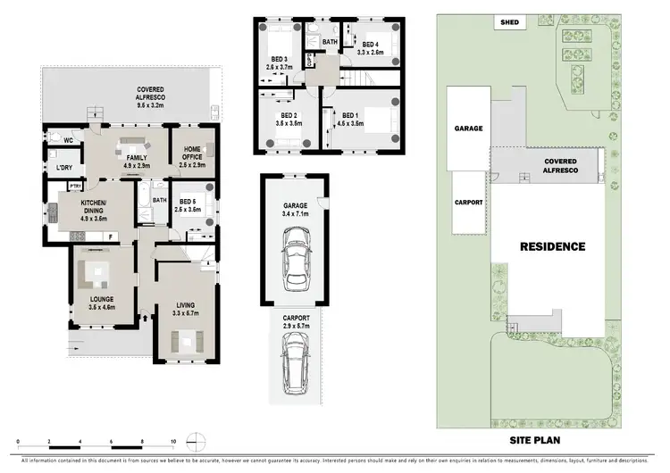 Floorplan of Homely house listing, 61 Ellam Drive, Seven Hills NSW 2147