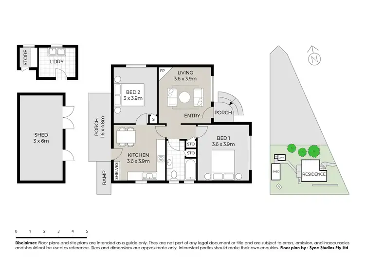 Floorplan of Homely house listing, 18 Lander Avenue, Blacktown NSW 2148