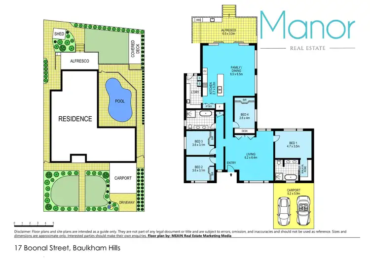 Floorplan of Homely house listing, 17 Boonal Street, Baulkham Hills NSW 2153