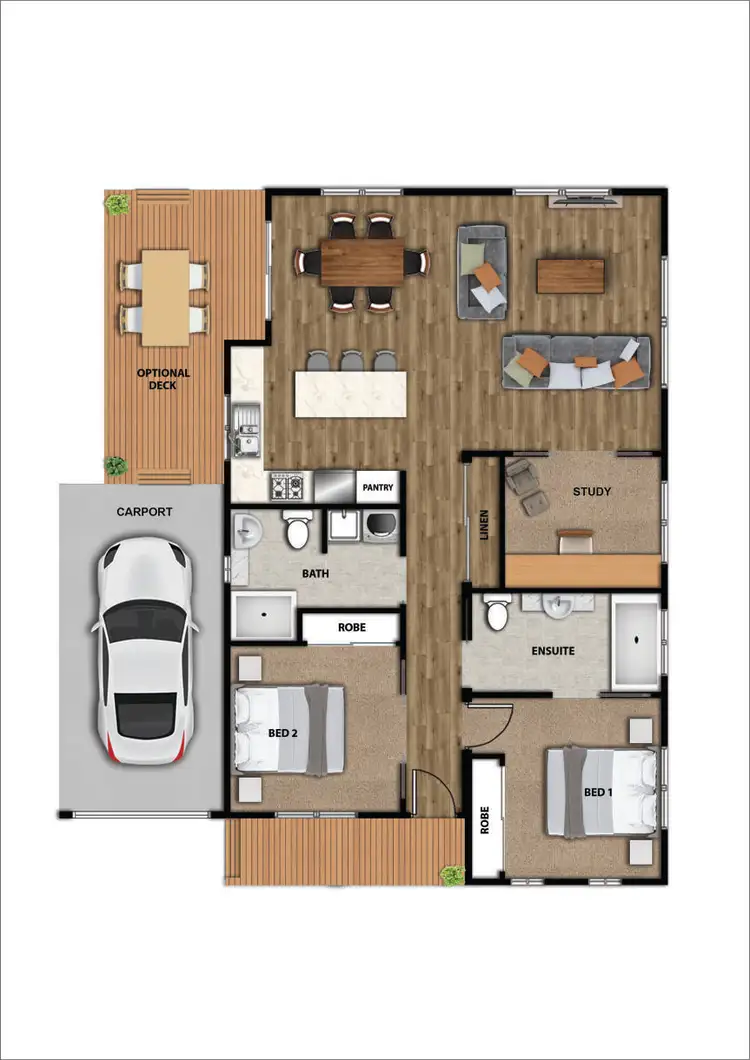 Floorplan of Homely house listing, 100/120 Derril Road, Portland VIC 3305