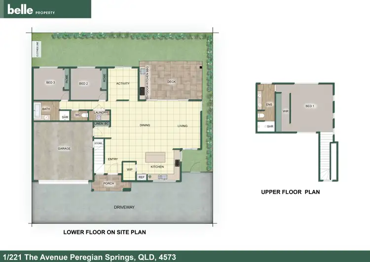 Floorplan of Homely apartment listing, 1/221 The Avenue, Peregian Springs QLD 4573