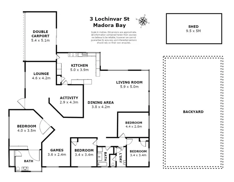 Floorplan of Homely house listing, 3 Lochinvar Street, Madora Bay WA 6210