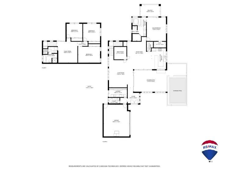 Floorplan of Homely house listing, 14 Mooney Court, Smithfield QLD 4878