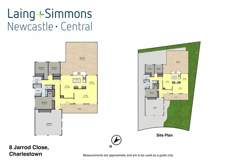 Floorplan of Homely house listing, 8 Jarrod Close, Charlestown NSW 2290