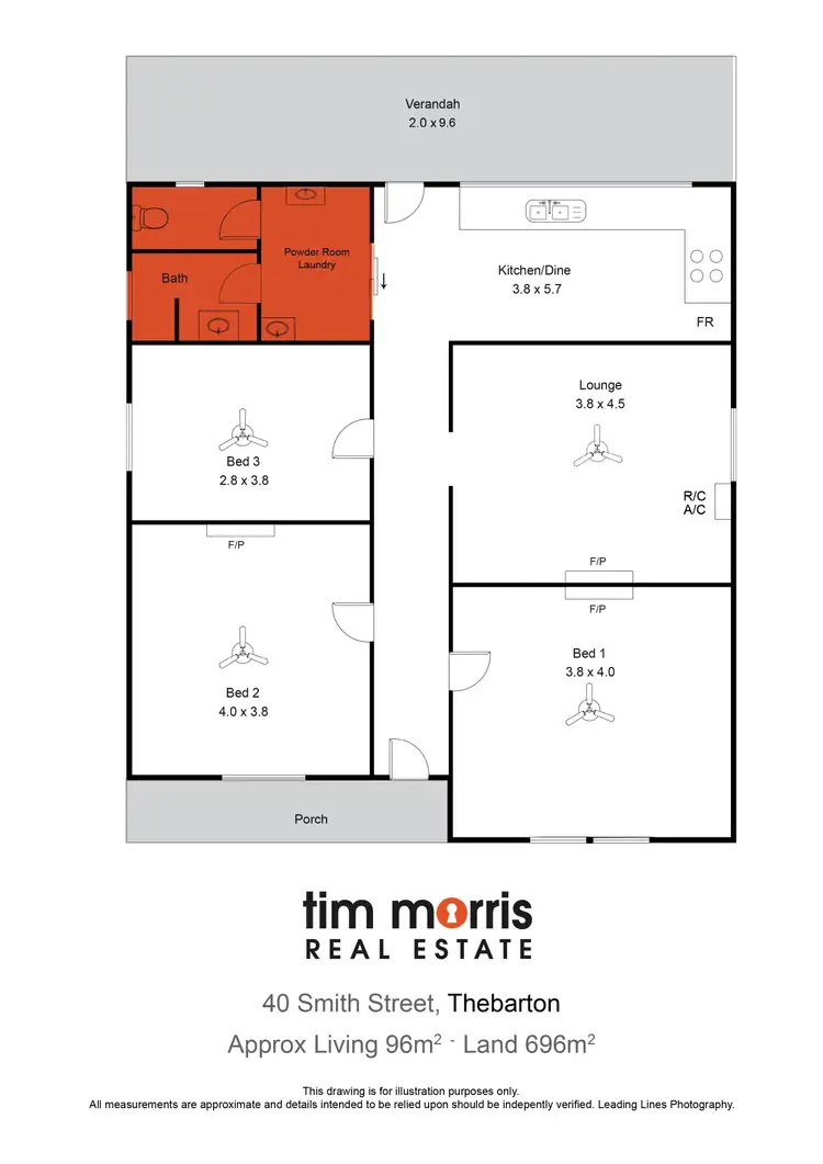 Floorplan of Homely house listing, 40 Smith Street, Thebarton SA 5031