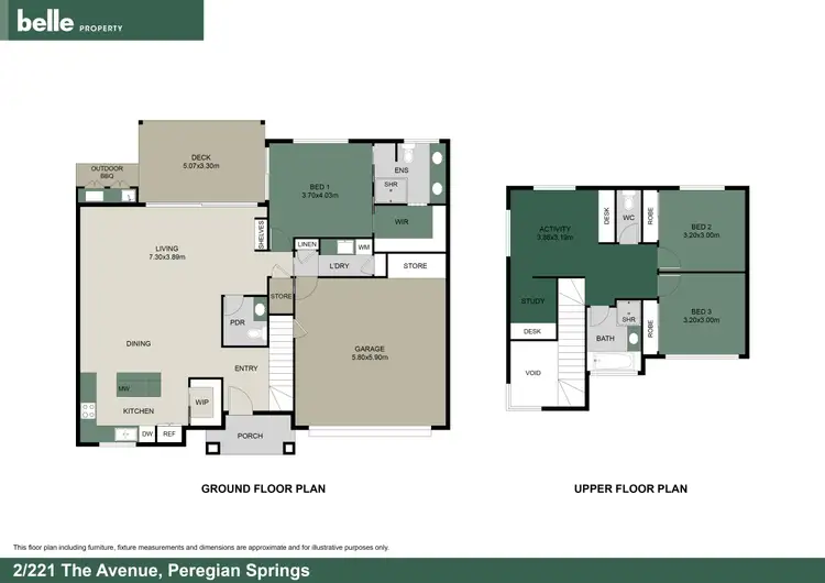 Floorplan of Homely apartment listing, 2/221 The Avenue, Peregian Springs QLD 4573