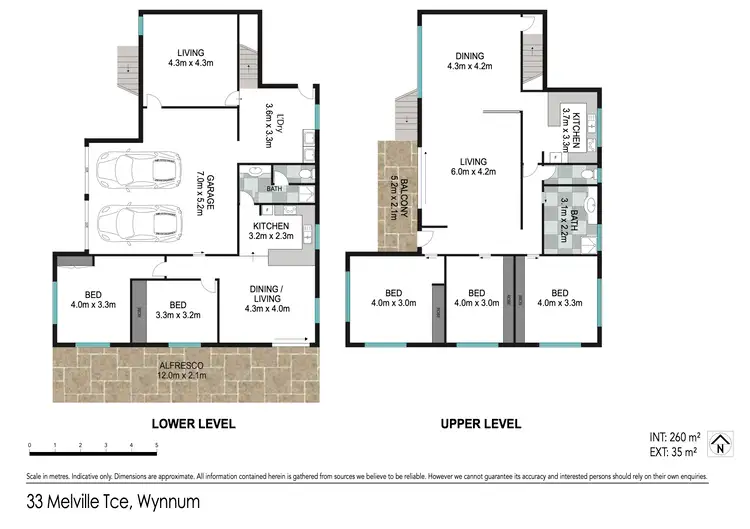 Floorplan of Homely house listing, 33 Melville Terrace, Wynnum QLD 4178